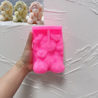 An intricate Petal Princess Silicone Candle Mould silicone candle mold by MYKA Candles and Moulds, designed for aesthetic candles and resin moulds.