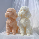 The Poodle Candle Mould silicone candle mould by MYKA Candles and Moulds, a must-have for resin moulds and DIY baking mould enthusiasts.