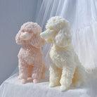 Showcasing the Poodle Candle Mould silicone candle mould by MYKA Candles and Moulds for creative baking moulds and candle making.