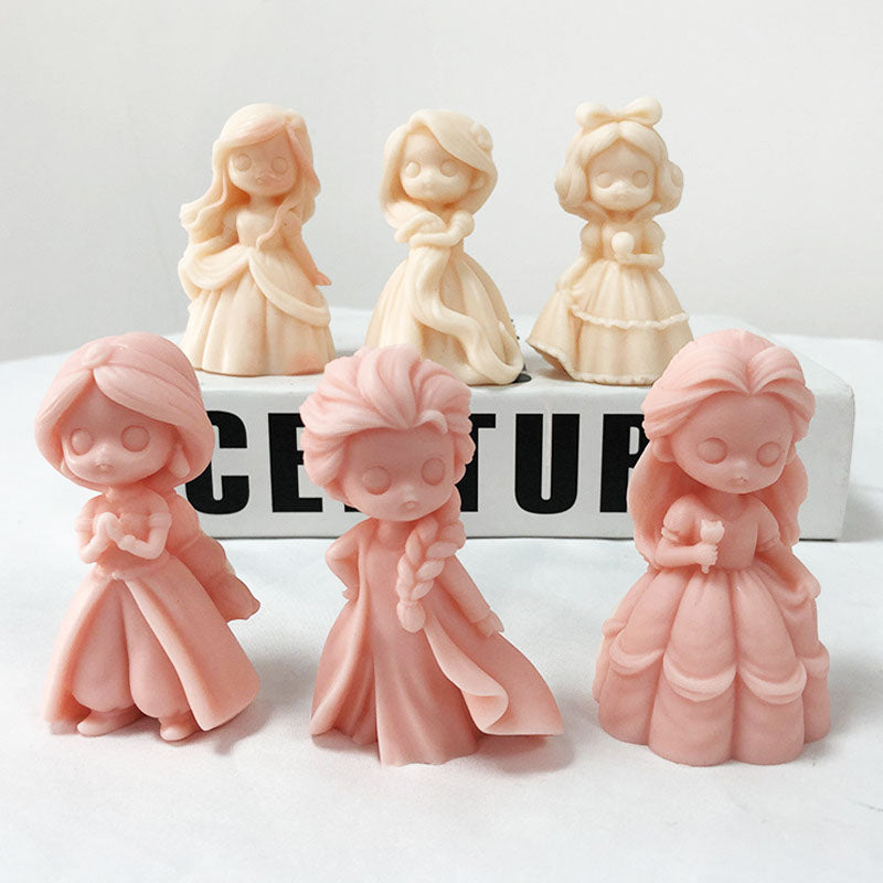 The Princess Candle Moulds silicone candle mould by MYKA Candles and Moulds, optimized for professional candle, soap, and cake moulds.
