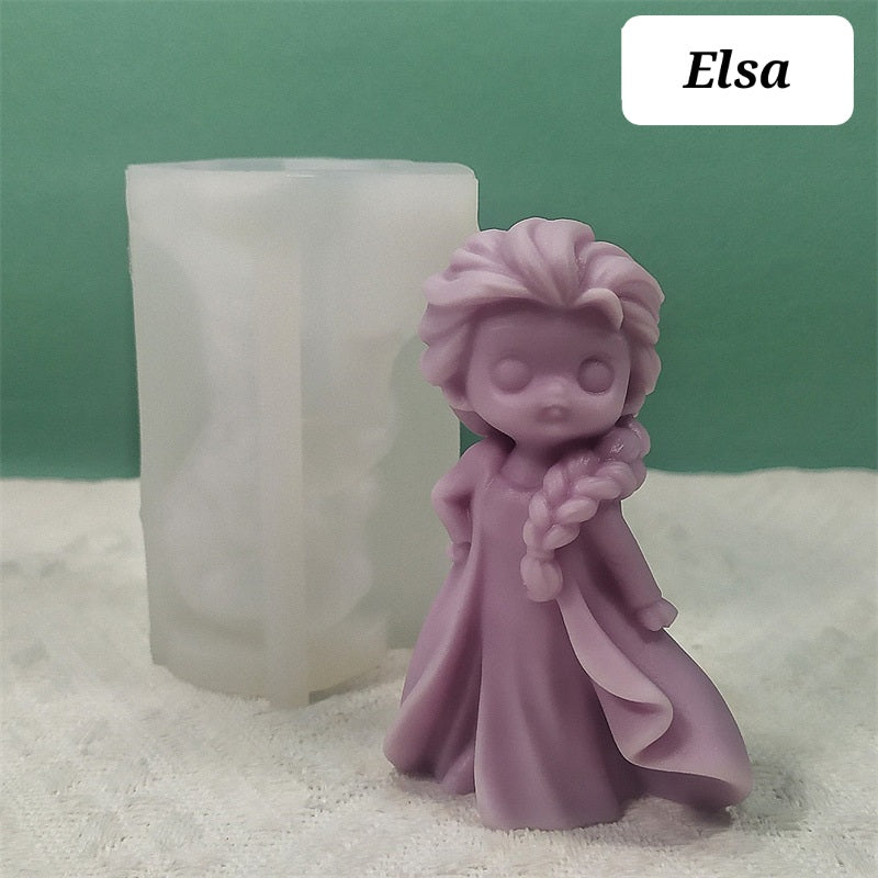 The Princess Candle Moulds silicone candle mould from MYKA Candles and Moulds, a professional supply for candle, soap, and baking moulds.