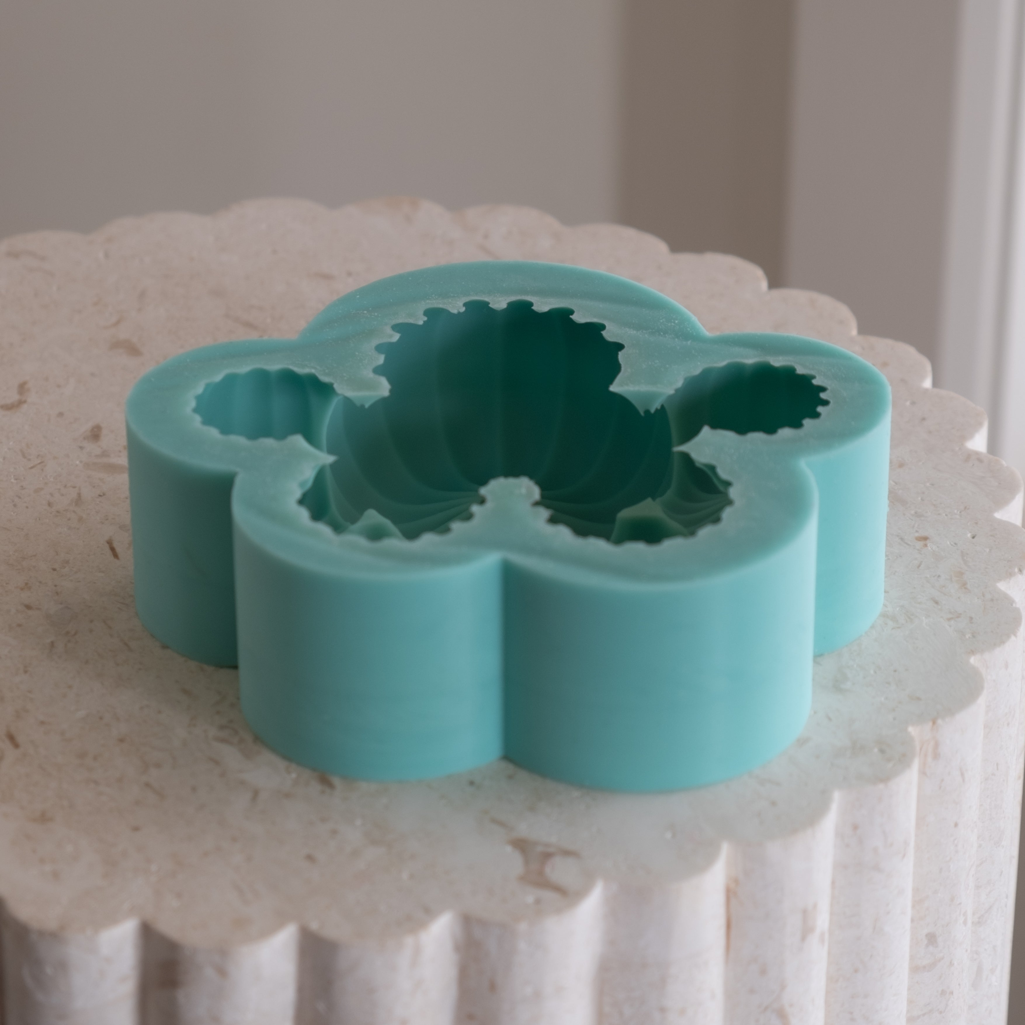 A Pumpkin Patch Candle Mould silicone candle mold by MYKA Candles and Moulds, designed for easy release in soap, resin, and cake mould casting.