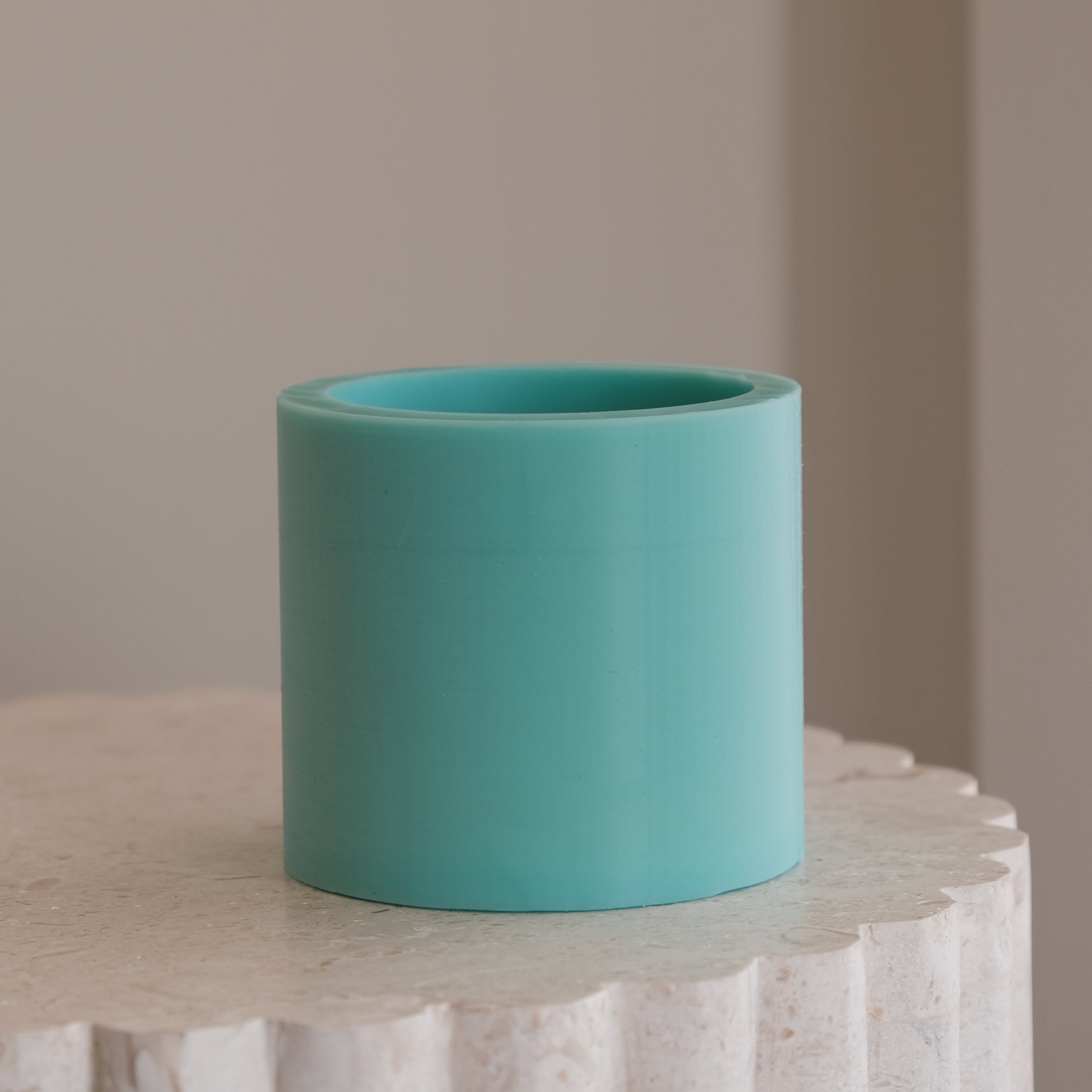 The Ramadan Candle Jar Mould silicone candle mould by MYKA Candles and Moulds, perfect for small business vessel and candle production.