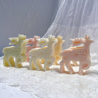 Precision-designed Reindeer Silicone Candle Mould silicone candle mold by MYKA Candles and Moulds for resin moulds and gourmet cake mould designs.
