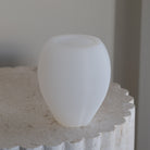 Showcasing the Ribbed Easter Egg Silicone Candle Mould silicone candle mould by MYKA Candles and Moulds for creative baking moulds and candle making.