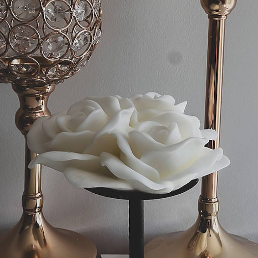 The Rose Trio Silicone Candle Mould silicone candle mould by MYKA Candles and Moulds, optimized for professional candle, soap, and cake moulds.