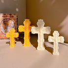 High-quality Sacred Cross Silicone Candle Moulds silicone candle mould from MYKA Candles and Moulds, great for resin moulds and professional baking mould needs.