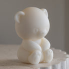 Durable Sad Bear Silicone Candle Mould silicone candle mould by MYKA Candles and Moulds, ideal for resin moulds, soap moulds, and cake mould creations.