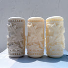 Professional Saint Pillar Candle Moulds silicone candle mould by MYKA Candles and Moulds, also used for resin moulds and baking mould designs.