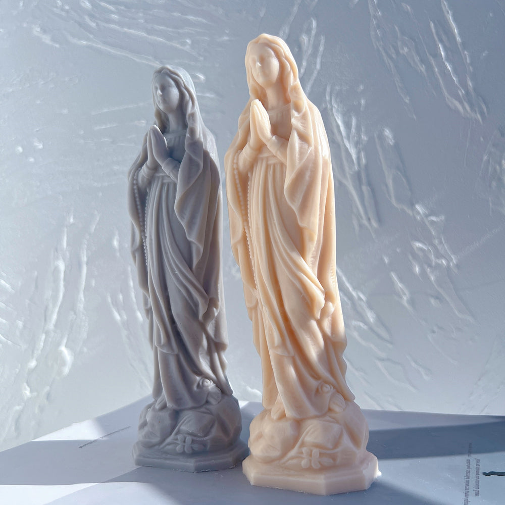 A versatile Saint Teresa of Avila Candle Mould silicone candle mould by MYKA Candles and Moulds, suitable for resin moulds and decorative cake mould shapes.