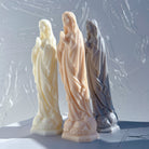 A detailed Saint Teresa of Avila Candle Mould silicone candle mould by MYKA Candles and Moulds, perfect for candle making, soap moulds, and resin moulds.