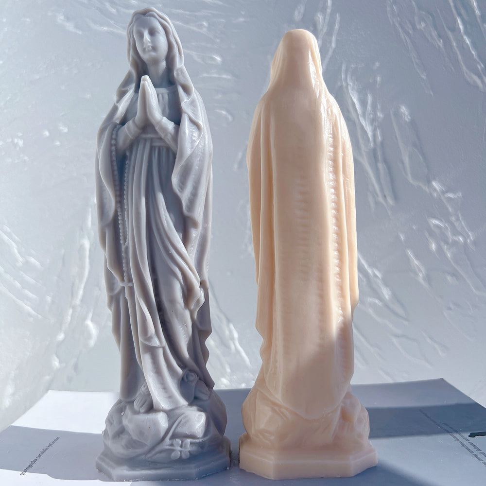 The Saint Teresa of Avila Candle Mould silicone candle mould by MYKA Candles and Moulds, perfect for small business candle, soap, and cake mould production.