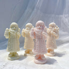 The Santa Candle Mould silicone candle mould from MYKA Candles and Moulds, a professional supply for candle, soap, and baking moulds.