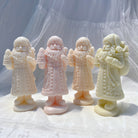 View of the Santa Candle Mould silicone candle mould from MYKA Candles and Moulds, ideal for DIY soap moulds and cake mould projects.