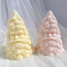 Precision-designed Santa Christmas Tree Candle Mould silicone candle mold by MYKA Candles and Moulds for resin moulds and gourmet cake mould designs.