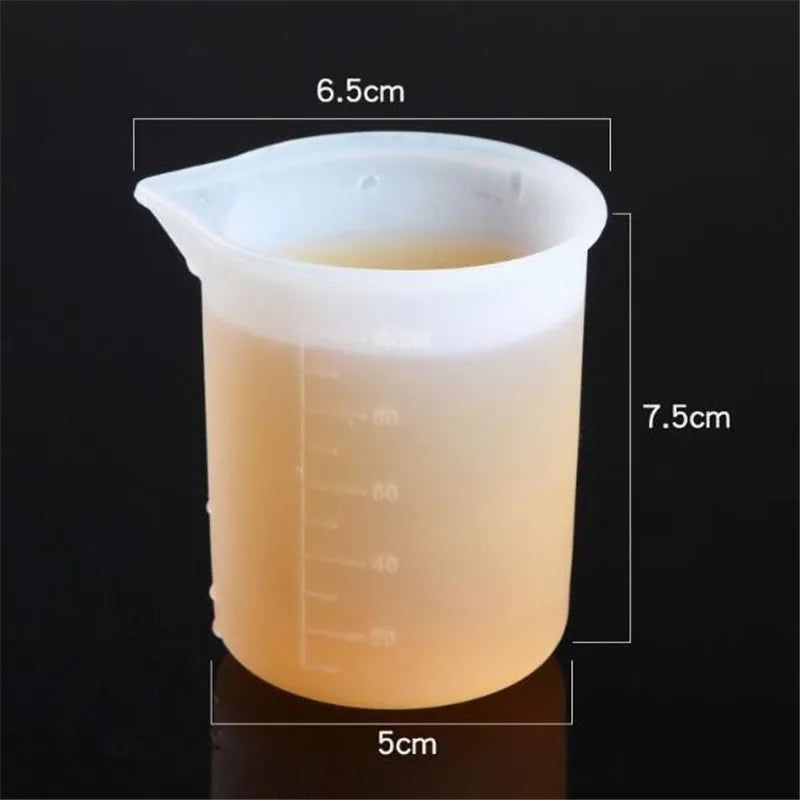 A versatile Silicone Beaker Candle Mould silicone candle mould by MYKA Candles and Moulds, suitable for resin moulds and decorative cake mould shapes.