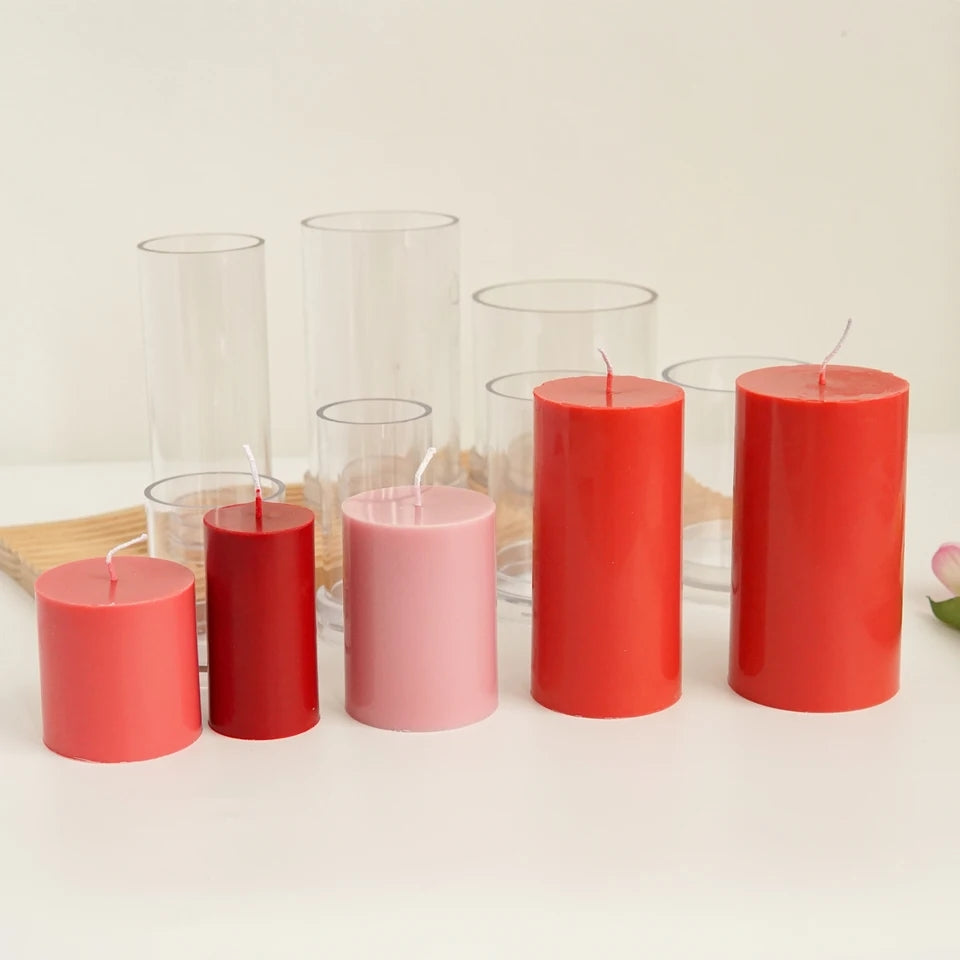 High-quality Simple Pillar Candle Moulds silicone candle mould from MYKA Candles and Moulds, great for resin moulds and professional baking mould needs.