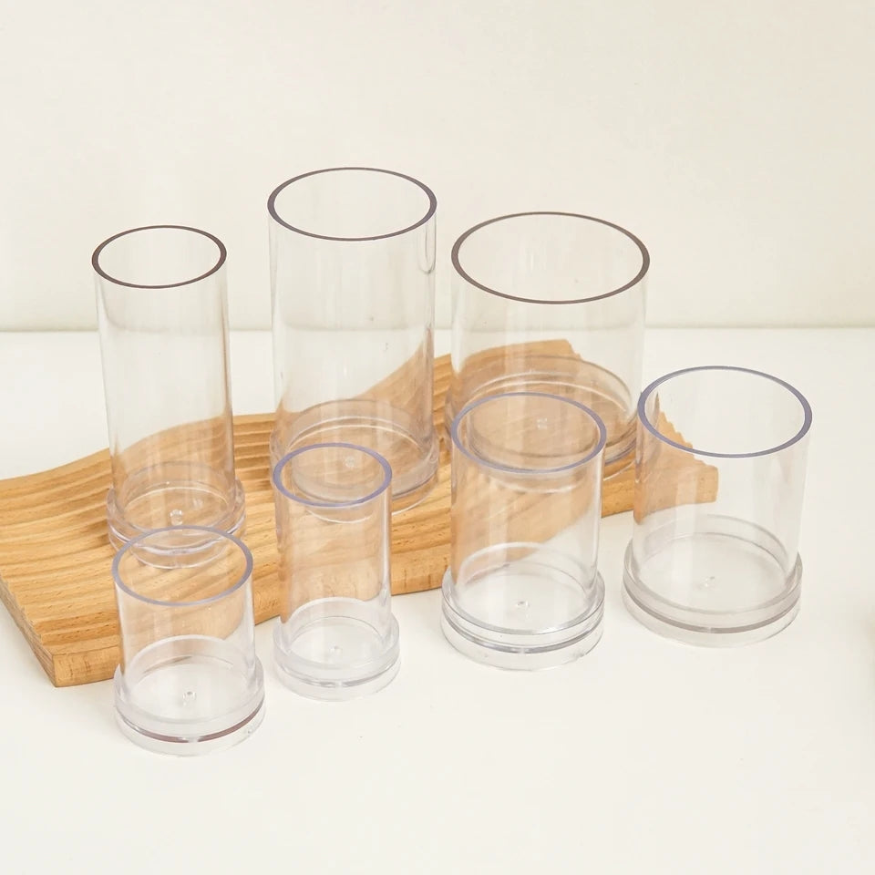 The Simple Pillar Candle Moulds silicone candle mould by MYKA Candles and Moulds, perfect for small business candle, soap, and cake mould production.