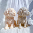 A Springer Spaniel Puppy Candle Mould silicone candle mold by MYKA Candles and Moulds, designed for easy release in soap, resin, and cake mould casting.