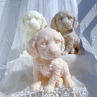 Showcasing the Springer Spaniel Puppy Candle Mould silicone candle mould by MYKA Candles and Moulds for creative baking moulds and candle making.