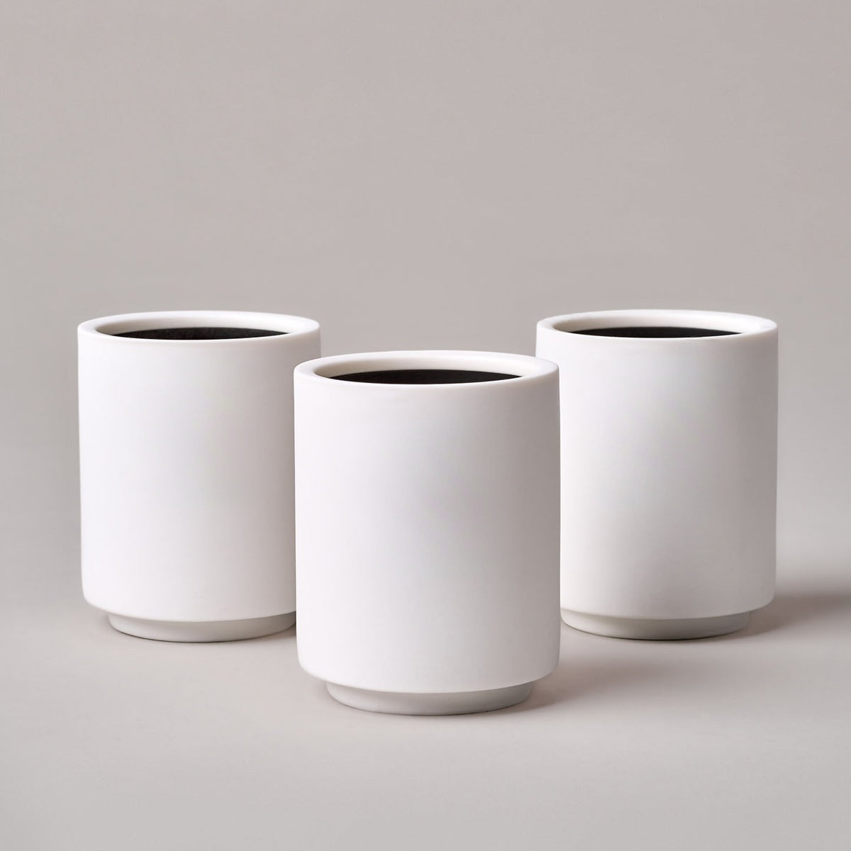 The Step Candle Jar Mould silicone candle mold by MYKA Candles and Moulds, featuring high detail for cement and plaster vessel moulds.