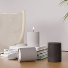 A versatile Straight Candle Jar Mould silicone candle mould by MYKA Candles and Moulds, suitable for resin jars and concrete planter moulds.