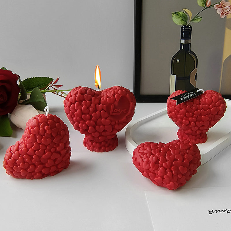 The Sweet Heart Silicone Candle Moulds silicone candle mould by MYKA Candles and Moulds, optimized for professional candle, soap, and cake moulds.