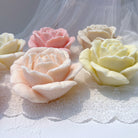 The Textured Rose Candle Moulds silicone candle mould by MYKA Candles and Moulds, a must-have for resin moulds and DIY baking mould enthusiasts.