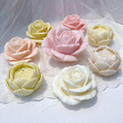 A high-performance Textured Rose Candle Moulds silicone candle mold from MYKA Candles and Moulds for resin art and professional baking mould use.