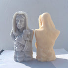 The flexible The Good Shepherd Silicone Candle Mould silicone candle mould by MYKA Candles and Moulds, suitable for soap moulds and food-grade cake mould use.