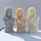 Crafting with the The Good Shepherd Silicone Candle Mould silicone candle mould by MYKA Candles and Moulds, also used for soap, resin, and cake moulds.