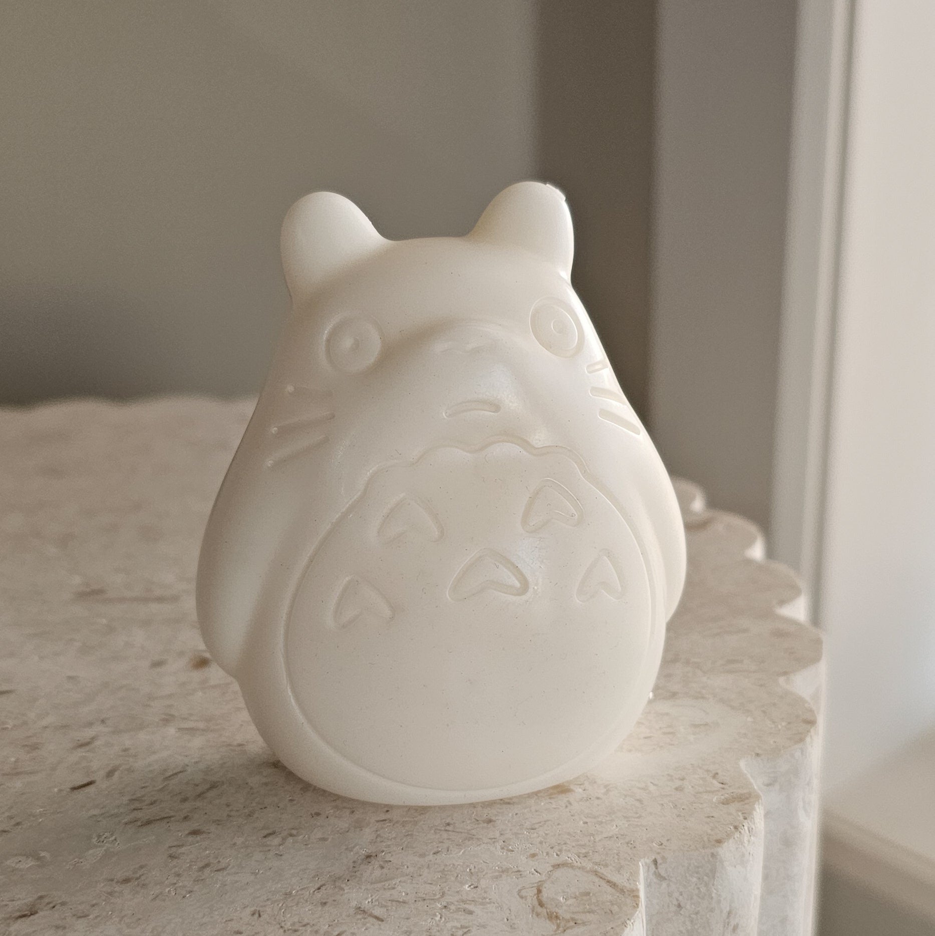 A high-performance Totoro Silicone Candle Mould silicone candle mold from MYKA Candles and Moulds for resin art and professional baking mould use.