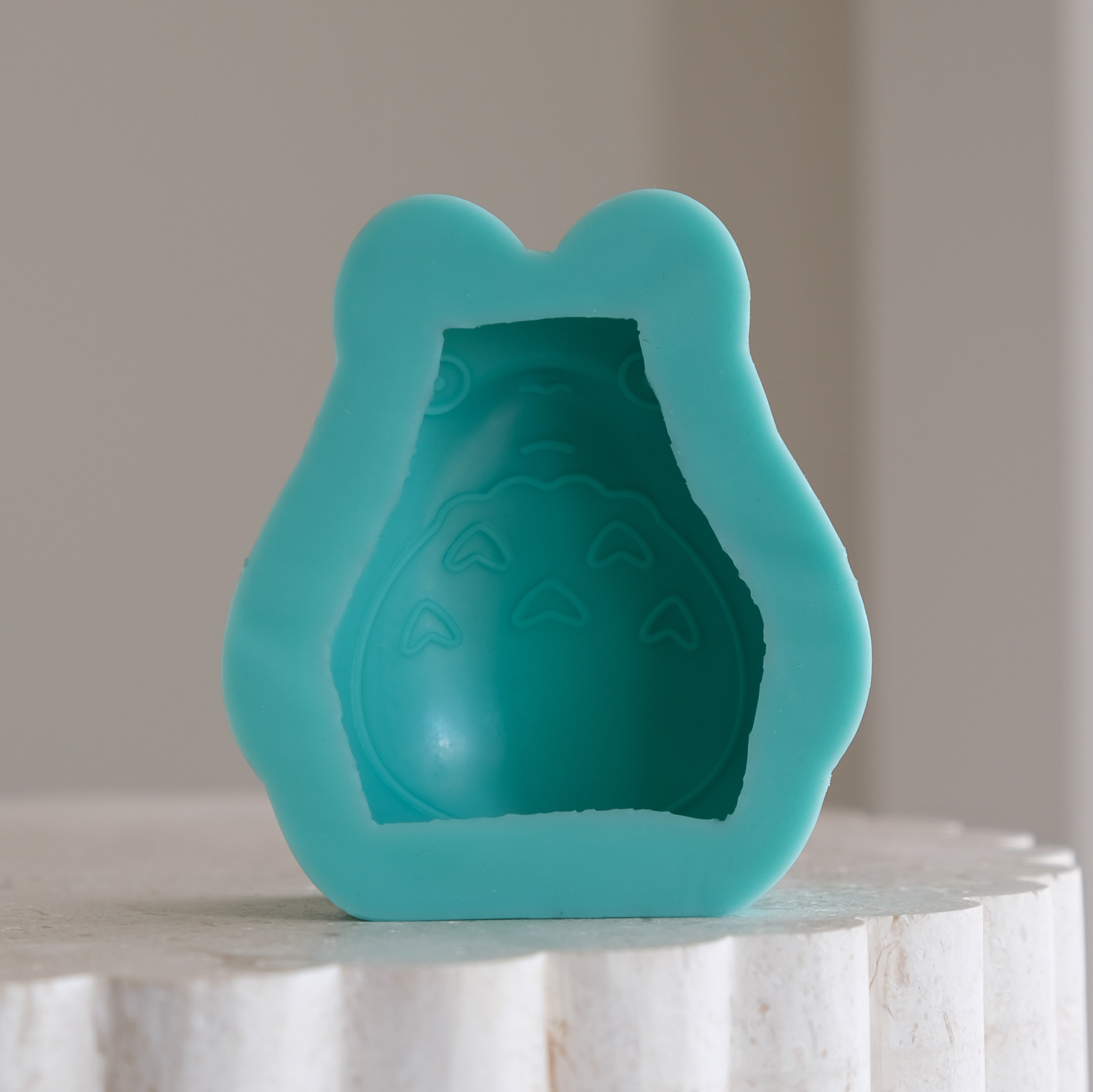 The Totoro Silicone Candle Mould silicone candle mould by MYKA Candles and Moulds, a must-have for resin moulds and DIY baking mould enthusiasts.