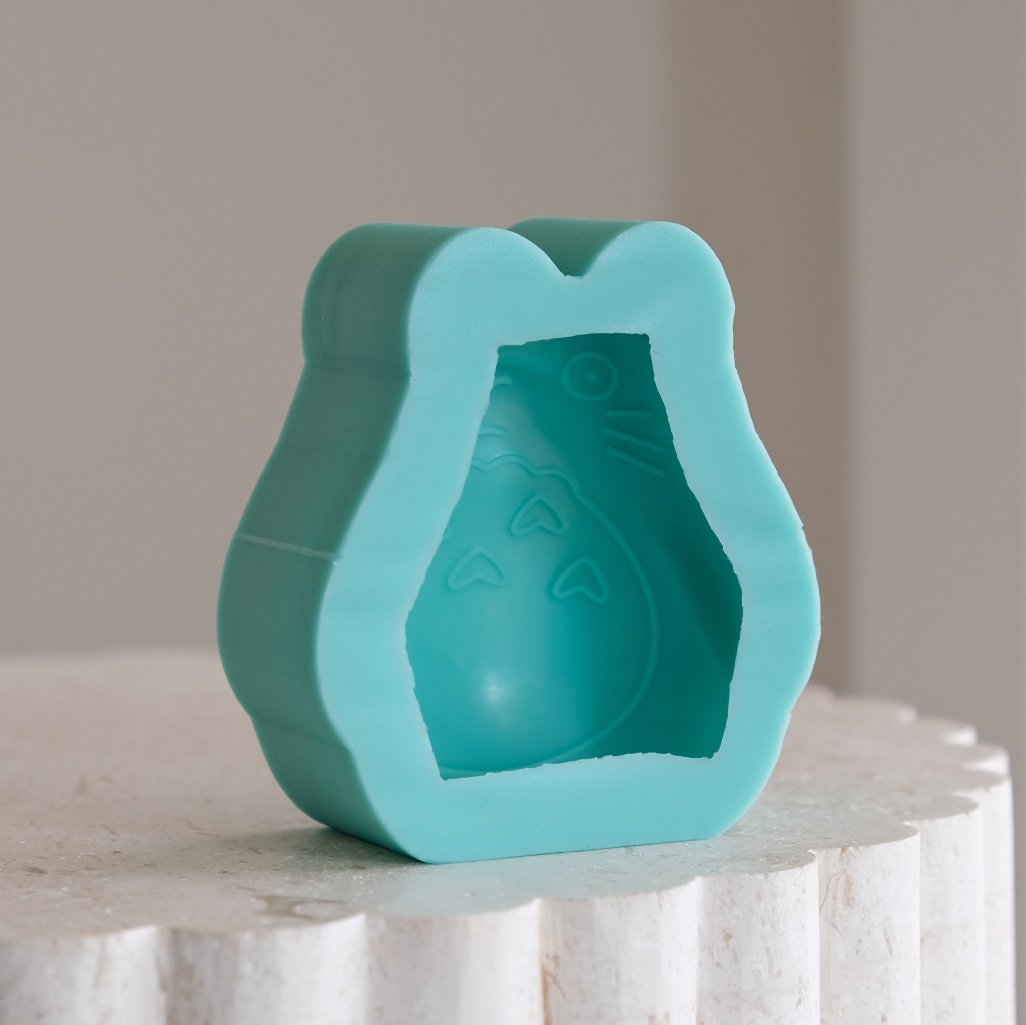 The Totoro Silicone Candle Mould silicone candle mould by MYKA Candles and Moulds, a must-have for resin moulds and DIY baking mould enthusiasts.