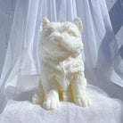View of the West Highland Puppy Candle Mould silicone candle mould from MYKA Candles and Moulds, ideal for DIY soap moulds and cake mould projects.