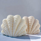 The XL Seashell Candle Mould silicone candle mould by MYKA Candles and Moulds, a top choice for artistic resin moulds and baking moulds.