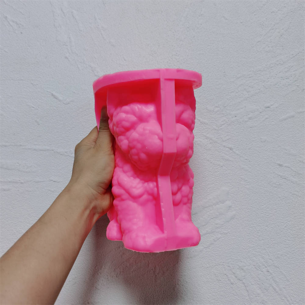 The Yorkshire Terrier Puppy Candle Mould silicone candle mould by MYKA Candles and Moulds, optimized for professional candle, soap, and cake moulds.