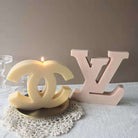 Logo Candle Moulds 0 - Silicone Mould, Mold for DIY Candles. Created using candle making kit with cotton candle wicks and candle colour chips. Using soy wax for pillar candles. Sold by Myka Candles Moulds Australia
