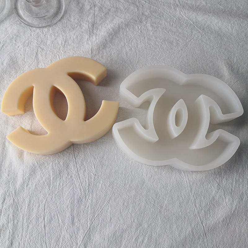 Logo Candle Moulds 3 - Silicone Mould, Mold for DIY Candles. Created using candle making kit with cotton candle wicks and candle colour chips. Using soy wax for pillar candles. Sold by Myka Candles Moulds Australia