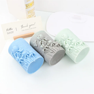 Orchid Candle Mould 3 - Silicone Mould, Mold for DIY Candles. Created using candle making kit with cotton candle wicks and candle colour chips. Using soy wax for pillar candles. Sold by Myka Candles Moulds Australia