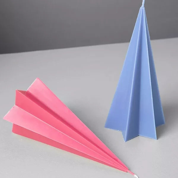 Star Cone Candle Mould 0 - Silicone Mould, Mold for DIY Candles. Created using candle making kit with cotton candle wicks and candle colour chips. Using soy wax for pillar candles. Sold by Myka Candles Moulds Australia