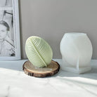 Leaf Candle Mould 3 - Silicone Mould, Mold for DIY Candles. Created using candle making kit with cotton candle wicks and candle colour chips. Using soy wax for pillar candles. Sold by Myka Candles Moulds Australia