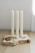 Handmade Base Ribbed Pillar Candle Mould silicone candle mold from MYKA Candles and Moulds, perfect for resin moulds and unique baking mould shapes.