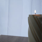 An aesthetic Belle Candle Mould silicone candle mould from MYKA Candles and Moulds, perfect for soap, resin, and cake mould art.