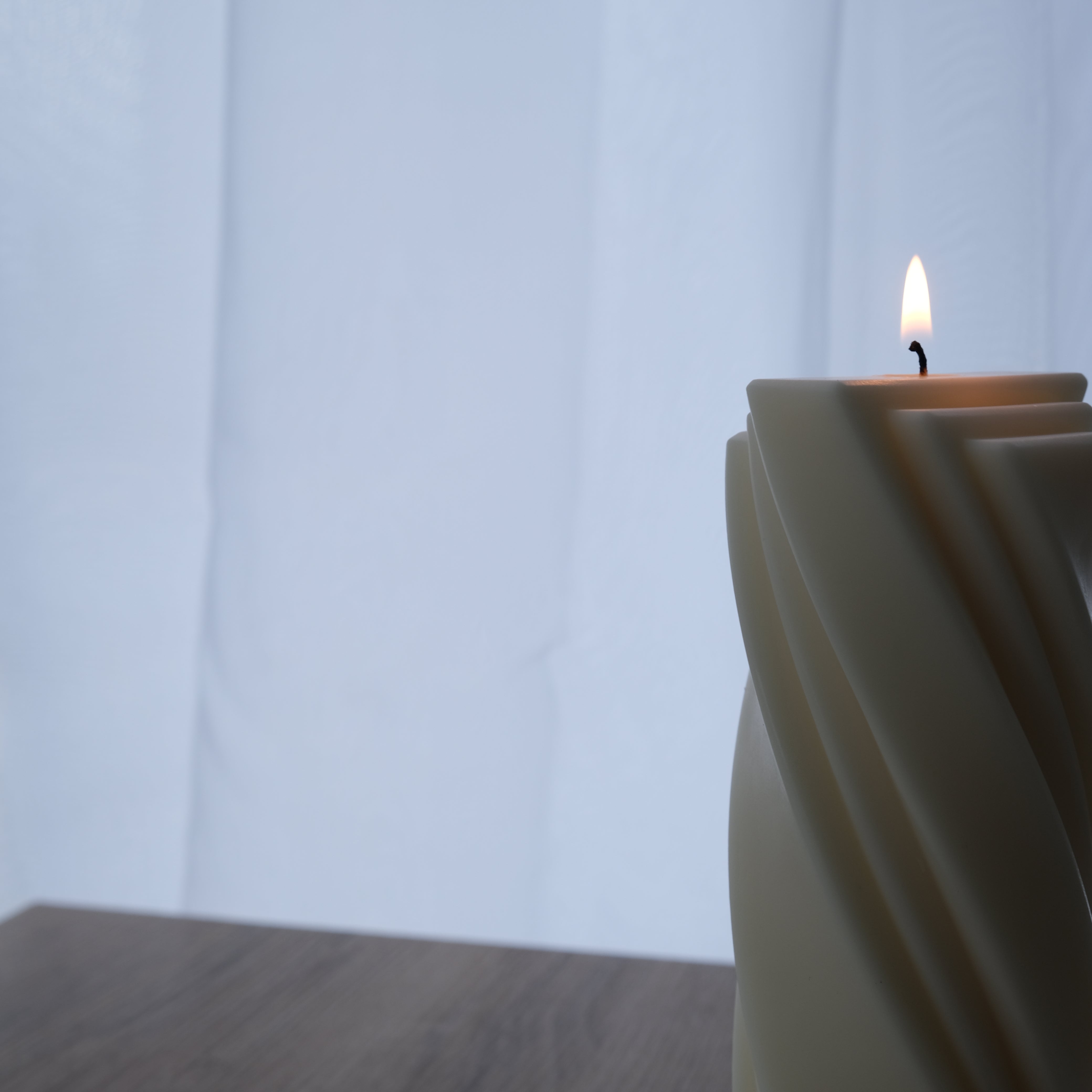 An aesthetic Belle Candle Mould silicone candle mould from MYKA Candles and Moulds, perfect for soap, resin, and cake mould art.