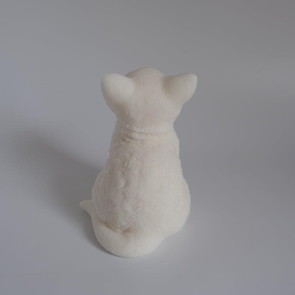 Kitten Candle Mould 3 - Silicone Mould, Mold for DIY Candles. Created using candle making kit with cotton candle wicks and candle colour chips. Using soy wax for pillar candles. Sold by Myka Candles Moulds Australia