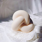 Durable Infinity Knot Candle Mould silicone candle mould by MYKA Candles and Moulds, ideal for resin moulds, soap moulds, and cake mould creations.