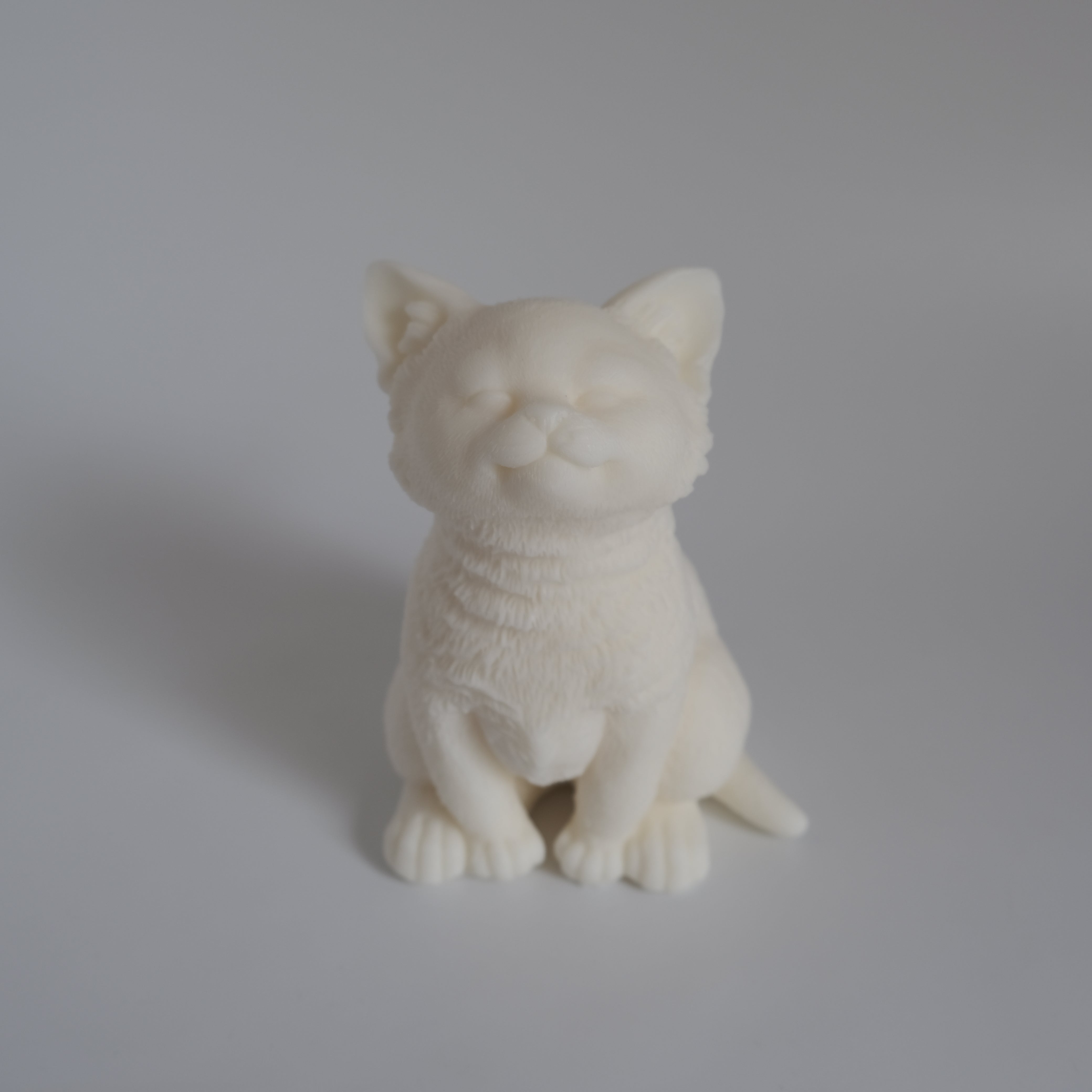 A premium Kitten Candle Mould silicone candle mold by MYKA Candles and Moulds, a versatile tool for soap, resin, and cake mould crafting.