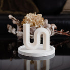 Close-up of the Large Wavy Candle Mould silicone candle mould by MYKA Candles and Moulds for soy wax, soap moulds, and baking mould hobbyists.