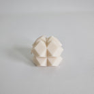Sharp Cube Candle Moulds 3 - Silicone Mould, Mold for DIY Candles. Created using candle making kit with cotton candle wicks and candle colour chips. Using soy wax for pillar candles. Sold by Myka Candles Moulds Australia
